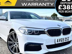 White Used 2019 BMW 530 M Sport Sedan | £19,990 (Fair price)