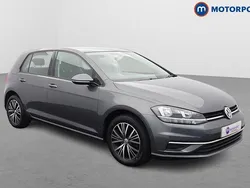 Grey Used 2018 VW Golf VII SE Hatchback | £12,449 (Fair price)