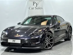 Black Used 2023 Porsche Taycan Performance Package Sedan | £50,000