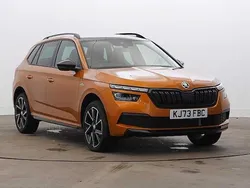 Phoenix orange metallic Used 2024 Skoda Kamiq Monte Carlo SUV | £20,695 (A bit pricey)