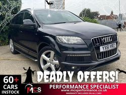Black Used 2011 Audi Q7 S-Line SUV | £10,817 (Fair price)