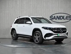 White Used 2023 Mercedes EQB300 AMG line SUV | £29,499 (Fair price)