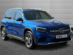 Blue Used 2024 Mercedes GLB220 AMG Line Premium SUV | £38,350 (A bit pricey)