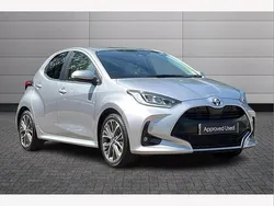 Silver Used 2022 Toyota Yaris Hybrid Hatchback | £18,950 (A bit pricey)