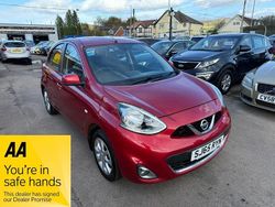 Red Used 2015 Nissan Micra Acenta Hatchback | £4,295 (Fair price)