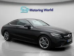 Black Used 2020 Mercedes C200 AMG line Coupe | £18,400 (Good price)