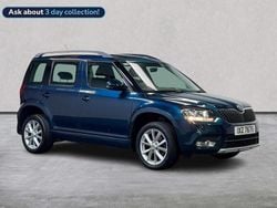 Blue Used 2016 Skoda Yeti SE SUV | £11,249 (Fair price)