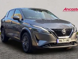 Grey Used 2021 Nissan Qashqai Acenta Premium SUV | £18,975 (Good price)
