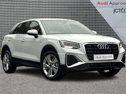 White New 2025 Audi Q2 S-Line SUV | £30,000 (Expensive)