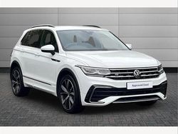 Pure white Used 2023 VW Tiguan R-line Edition SUV | £29,150 (Fair price)