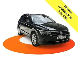 Black Used 2021 VW Tiguan Life SUV | £13,695 (Super price)
