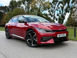 Runway red Used 2021 Kia EV6 3 SUV | £24,995 (A bit pricey)