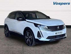 White Used 2022 Peugeot 3008 Premium SUV | £20,295 (Fair price)