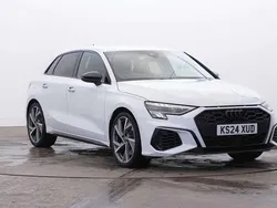 White Used 2024 Audi S3 Black Edition Hatchback | £39,495 (A bit pricey)