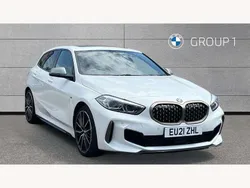 White Used 2021 BMW M135 M Sport Hatchback | £26,350 (Fair price)