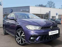 Mauve/purple Used 2022 VW Polo R-line Hatchback | £16,999 (Fair price)