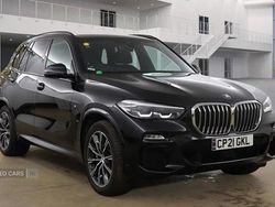 Black Used 2021 BMW X5 M Sport SUV | £39,950 (Fair price)