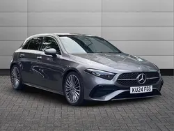 Grey Used 2024 Mercedes A180 AMG Line Premium Plus Hatchback | £26,595 (A bit pricey)