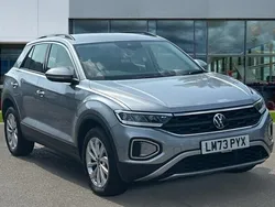 Silver Used 2023 VW T-Roc Life SUV | £19,849 (Fair price)