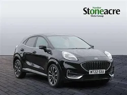 Black Used 2022 Ford Puma Gen-E ST-Line SUV | £15,297