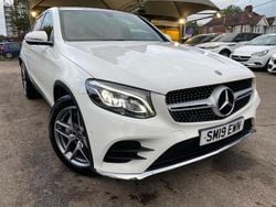 White Used 2019 Mercedes GLC250 AMG Line Premium Coupe | £24,290 (Fair price)