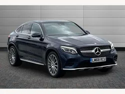Blue Used 2018 Mercedes GLC250 AMG Line Premium Plus Coupe | £24,990 (A bit pricey)