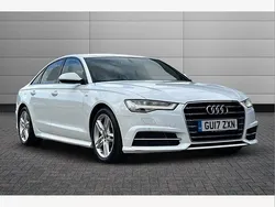 White Used 2017 Audi A6 S-Line Sedan | £11,995 (Good price)