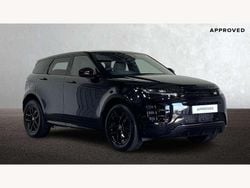 Santorini black Used 2025 Land Rover Range Rover evoque SUV | £45,495