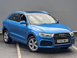 Blue Used 2017 Audi Q3 Sport SUV | £12,495 (Good price)