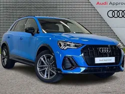 Blue Used 2023 Audi Q3 Black Edition SUV | £36,295 (Fair price)