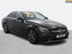 Black Used 2021 Mercedes C220 AMG line Sedan | £19,895 (Good price)