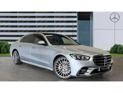 Silver Used 2021 Mercedes S500L AMG Line Premium Plus Sedan | £69,929