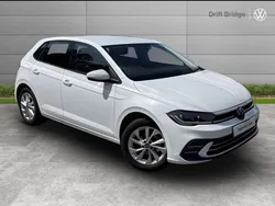 White Used 2024 VW Polo Style Hatchback | £19,695 (Fair price)