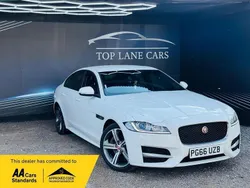 White Used 2017 Jaguar XF R-Sport Sedan | £8,895 (Fair price)