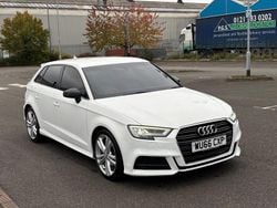 White Used 2016 Audi A3 S-Line Hatchback | £6,495 (Good price)