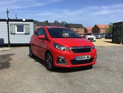 Red Used 2014 Peugeot 108 Allure Hatchback | £5,495 (Expensive)