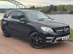 Black Used 2012 Mercedes ML350 SUV | £8,999 (A bit pricey)