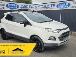 White Used 2017 Ford Ecosport Titanium S SUV | £5,475 (Fair price)