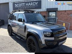 Grey Used 2023 Land Rover Defender SE SUV | £69,991 (Expensive)