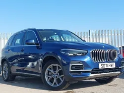 Blue Used 2021 BMW X5 xLine SUV | £38,498 (Super price)