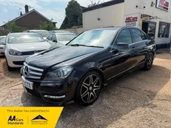 Black Used 2013 Mercedes C220 AMG Sedan | £3,995 (Fair price)
