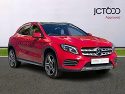 Red Used 2020 Mercedes GLA200 AMG line SUV | £18,711 (Fair price)