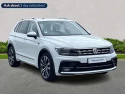 White Used 2020 VW Tiguan R-line SUV | £23,984 (Fair price)