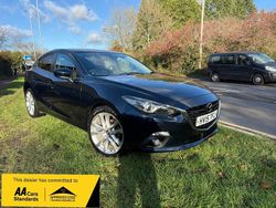 Blue Used 2015 Mazda 3 Hatchback | £4,995 (Good price)