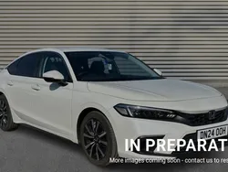 White Used 2024 Honda Civic Elegance Hatchback | £26,113 (Super price)