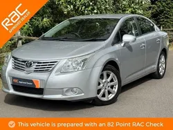 Silver Used 2009 Toyota Avensis Sedan | £5,990 (A bit pricey)