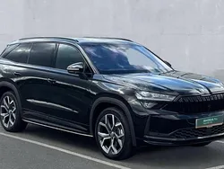 Black magic pearl effect New 2025 Skoda Kodiaq SportLine SUV | £43,490 (Expensive)