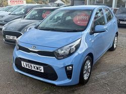 Blue Used 2019 Kia Picanto 2 Hatchback | £10,995 (Fair price)
