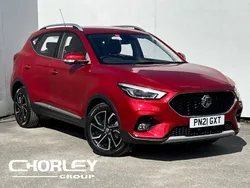 Red Used 2021 MG ZS Exclusive Sedan | £13,550 (Fair price)