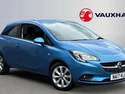Blue Used 2017 Vauxhall Corsa Hatchback | £6,877 (Fair price)